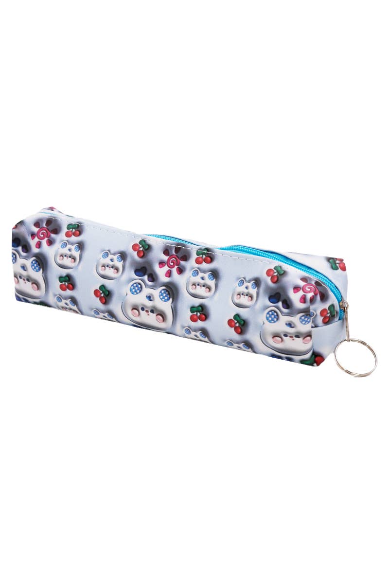 Cap Zone – wholesale Make-up/cosmetic bag – Fruity Animal Friends Makeup Pencil Case5