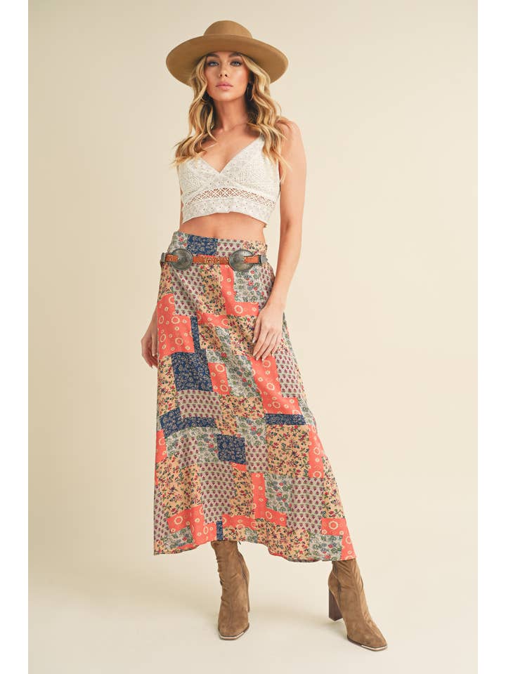 AEMI + CO - Wholesale Skirt - Women's - 773DN Bradyn Print Skirt19