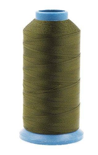 Mandala Crafts - Wholesale Thread - Mandala Crafts Bonded Nylon Thread for Sewing Leather, Upholstery, Jeans and Weaving Hair; Heavy-Duty; 1500 Yards Size 69 T7021