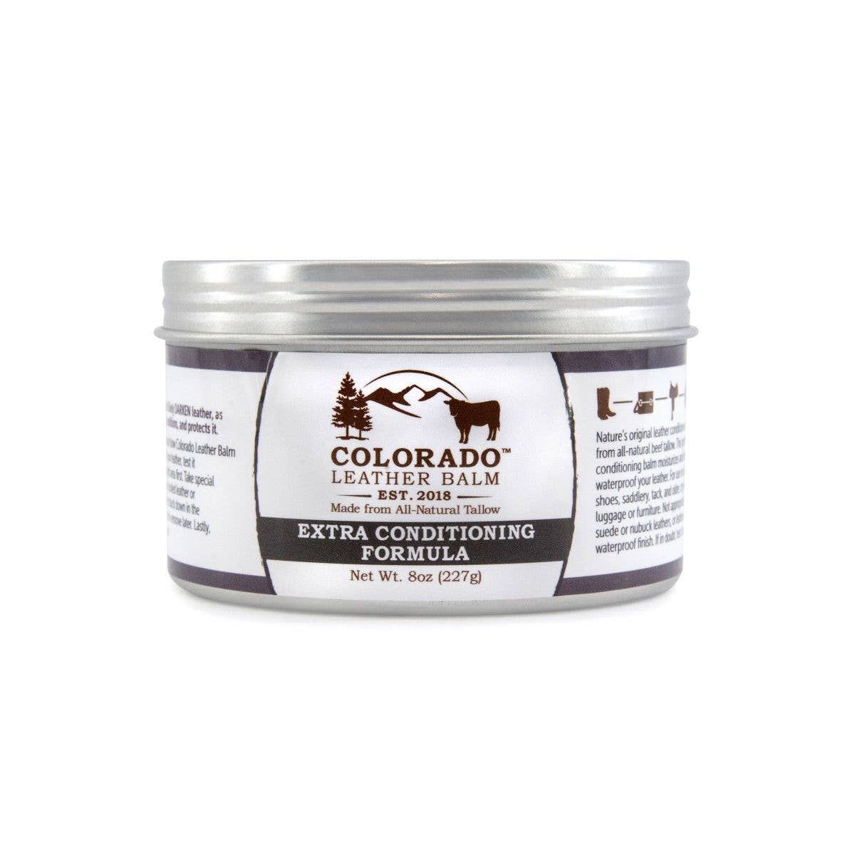 Colorado Natural Balms - Wholesale Leather Conditioner - Case 8oz- Colorado Leather Balm- Extra Conditioning Formula2