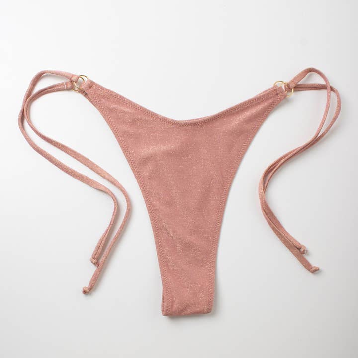Glitter String Slip Roze voor wholesale door Helis Brain