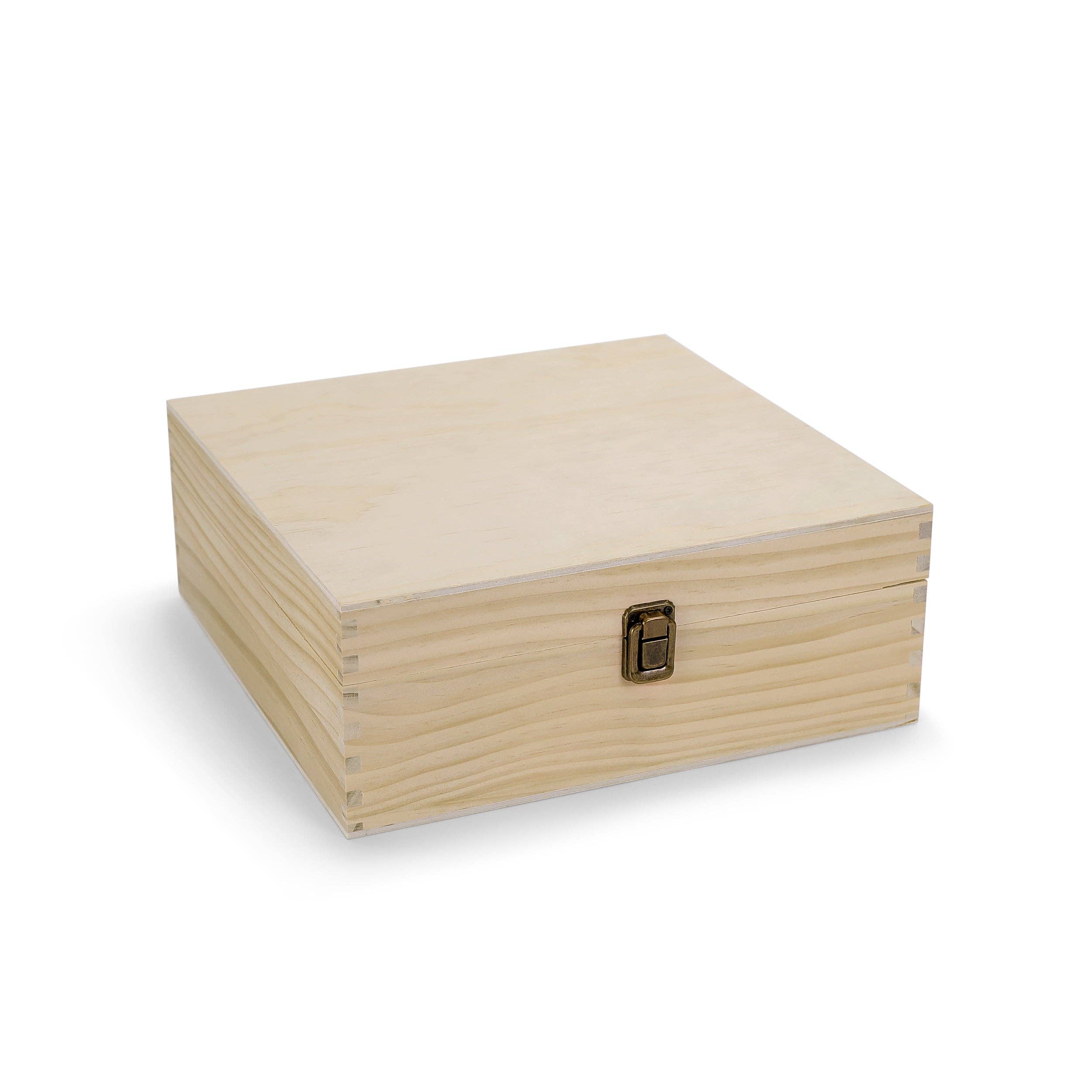 MakerFlo - Wholesale Decorative Box - Wood Memory Boxes, Large25