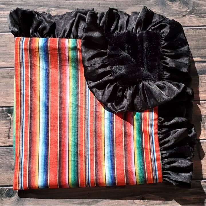 Red Serape for wholesale by Cuddle Couture