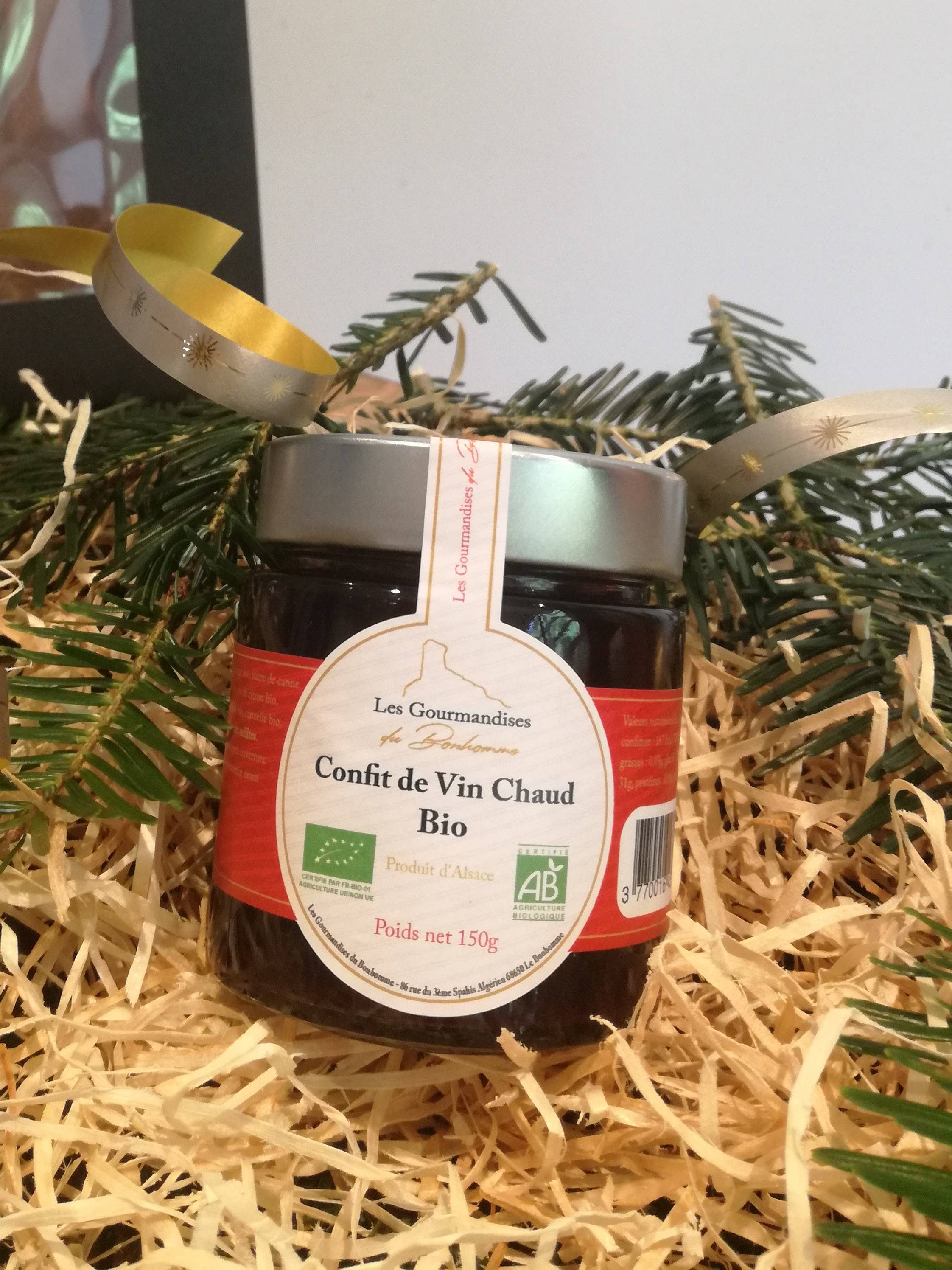 Vin Chaud Ingrédients Comme Coffret Cadeau Bricolage Présent Avec Fruits  Secs Miel épices Biscuits De Noël