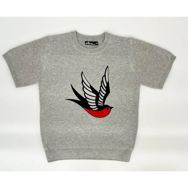 Astro Bettie - Wholesale Sweatshirt - Women's - Traditional Sparrow Gray Sweater1