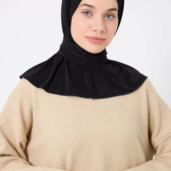 Akoya Hijabs - Wholesale Hijab - Women's - Instant Sandy Hijab With Snap Back Button8