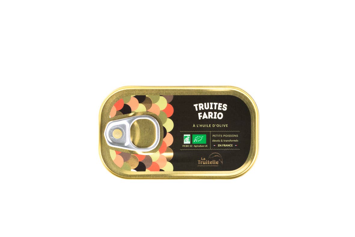 La Truitelle - Wholesale Tinned Fish - Brown trout with olive oil1