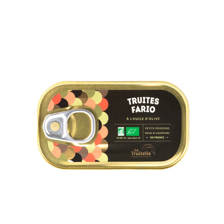 La Truitelle - Wholesale Tinned Fish - Brown trout with olive oil1