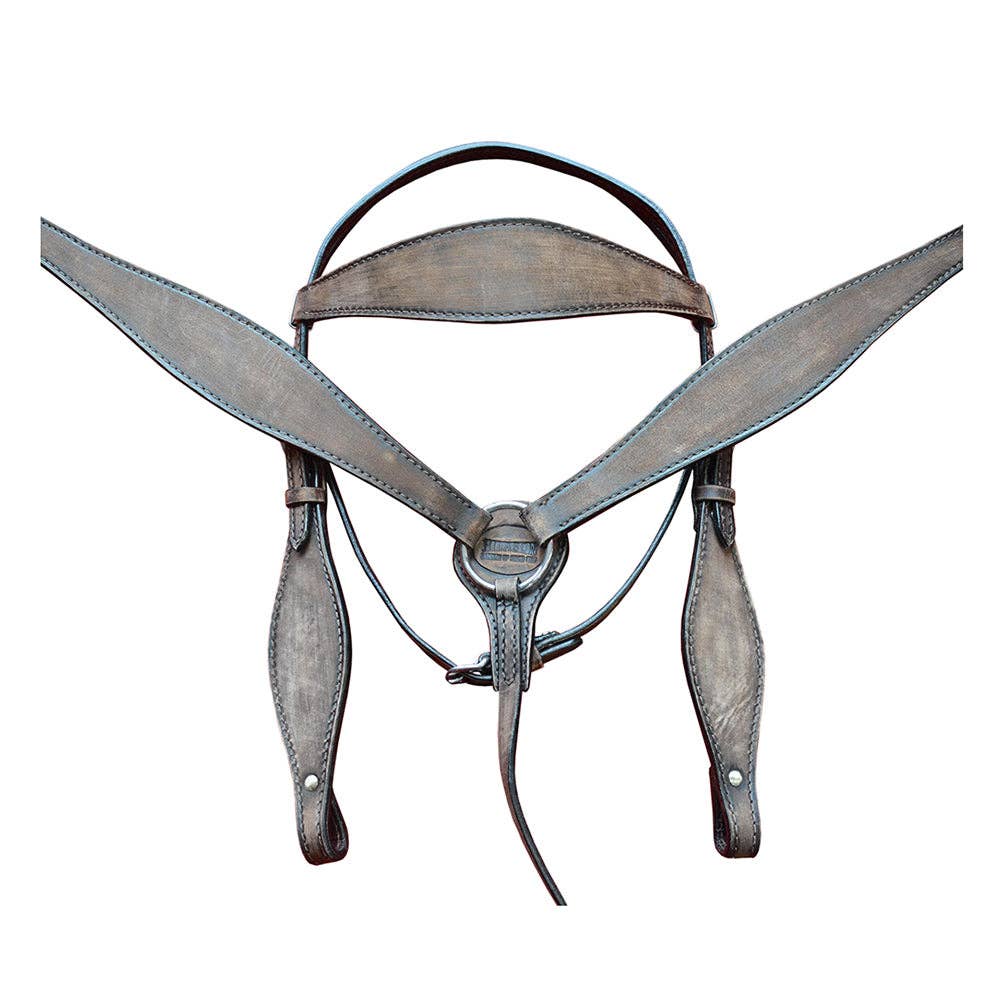 HILASON - Wholesale Horseback Riding Gear - HILASON Western Horse Headstall Breast Collar Set Tack Genuine American Leather | For Horses Headstalls230