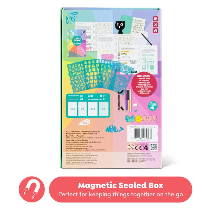 Tiger Tribe - Wholesale DIY Craft Kit - Kids - The Lovely Book of Lettering5