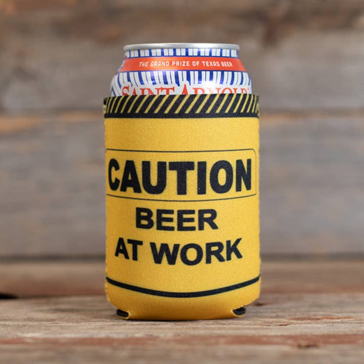 Neoprene Can Hugger - Beer at Work for wholesale by Southern Drinking Club