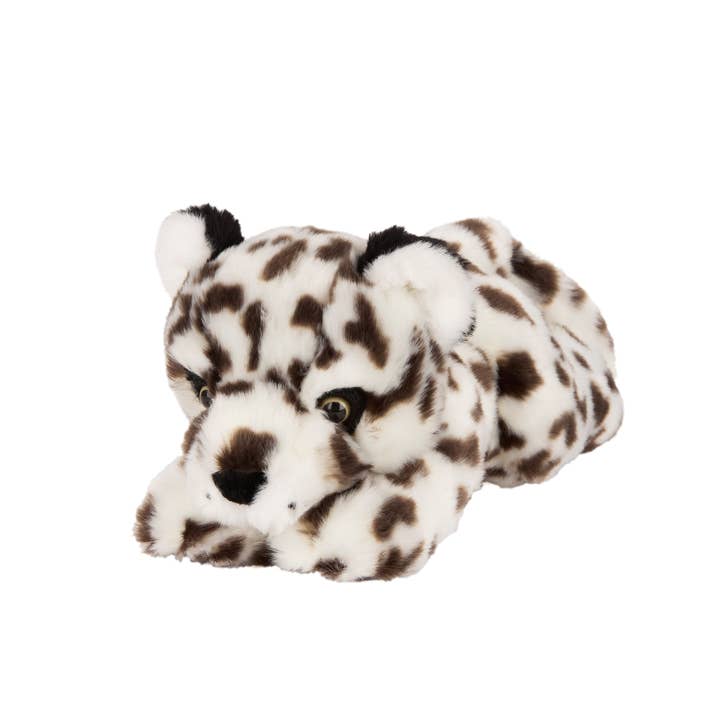 12" Snow Leopard Stuffed Animal Plush for wholesale by Wildlife Tree