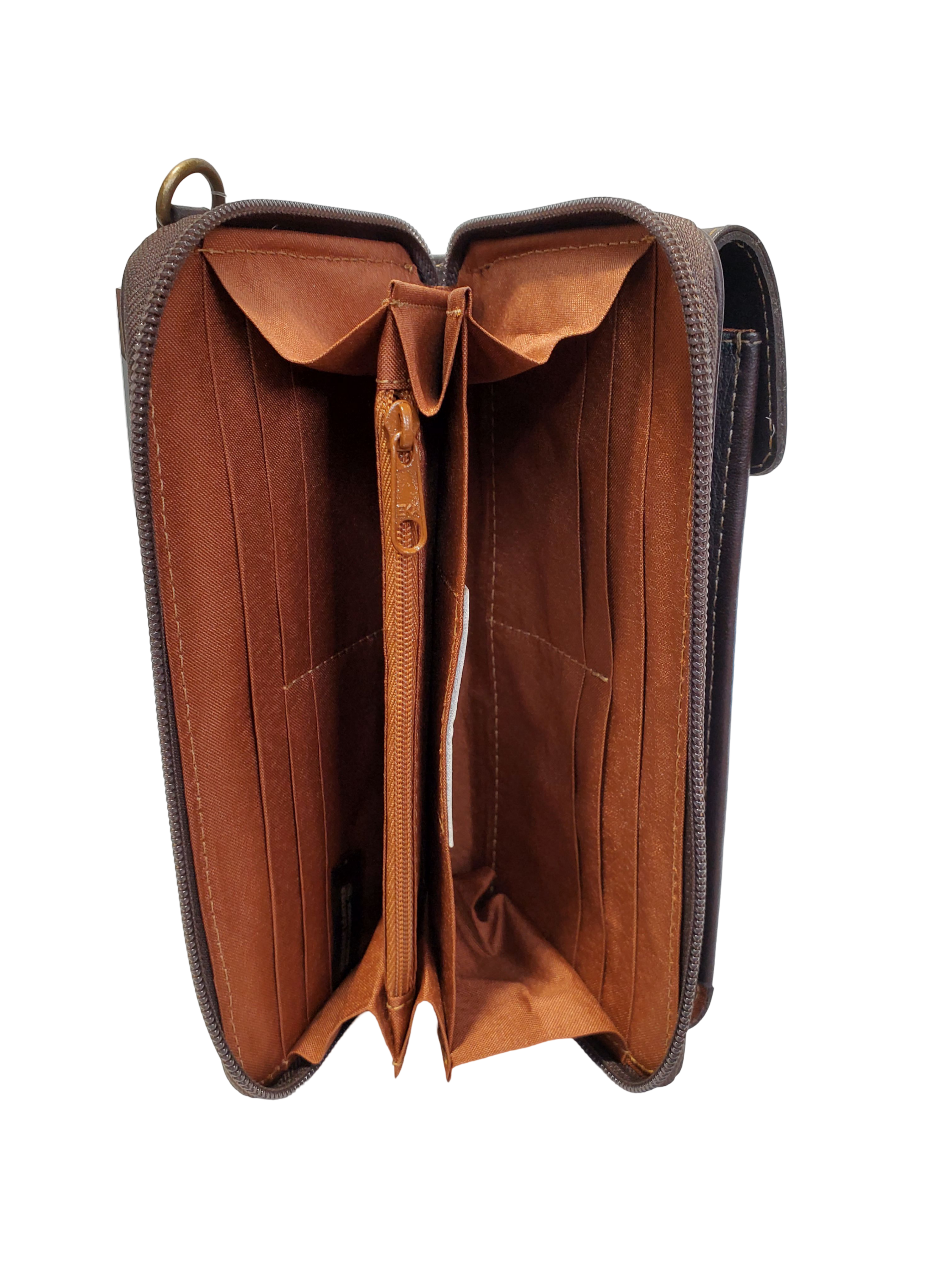 Charlie Leather - Venta al por mayor Bandolera - Mujer - Minicartera Itzel para teléfono móvil, bandolera0