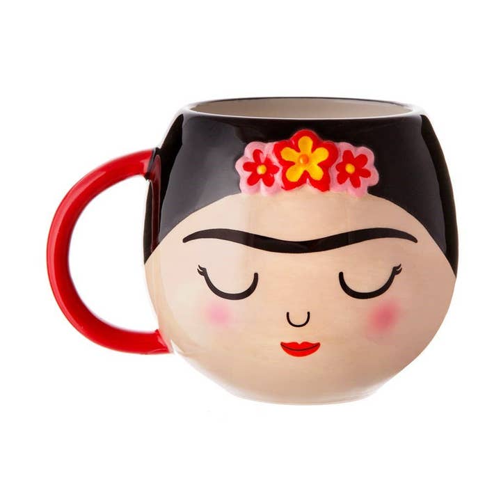 Frida Shaped Mug for wholesale by Sass & Belle Europe