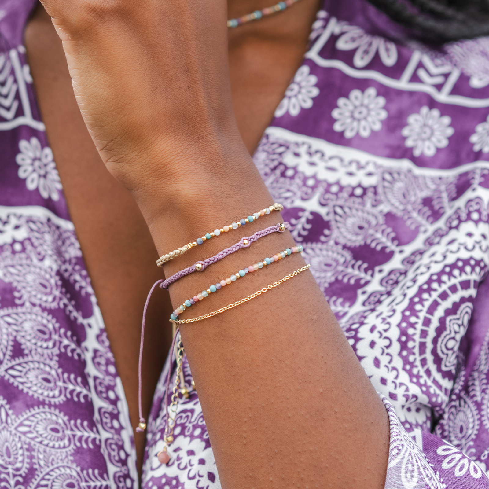 Lotus and Luna – Engroshandel Perlearmbånd – Prana Namaste-armbånd6