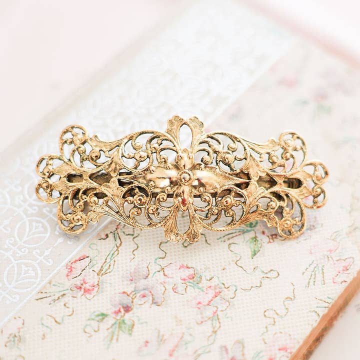 Petite Mariee Boutique - Wholesale Hair Clip - Women's - Millie Vintage Bridal Hairpiece0