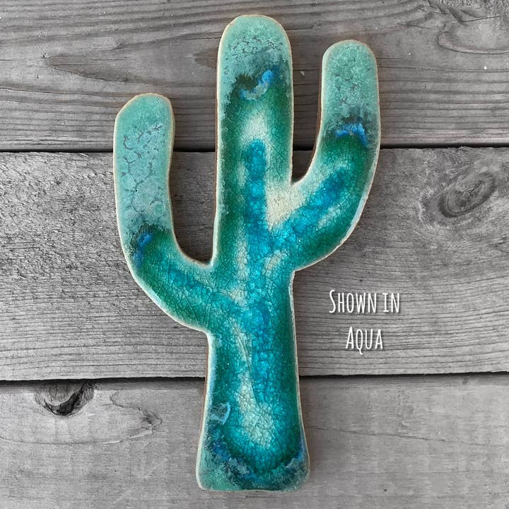 Cactus Coaster for wholesale by Dock 6 Pottery