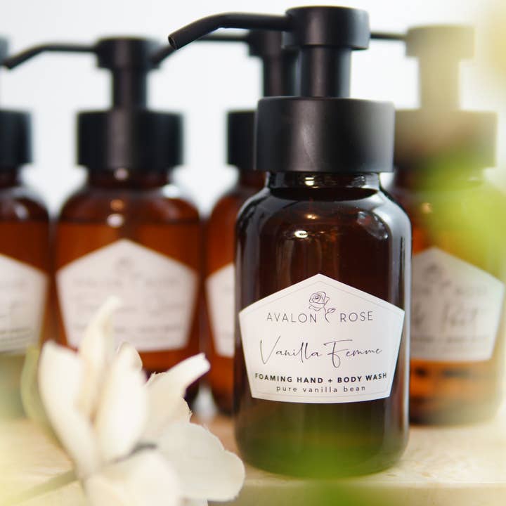 Avalon Rose Botanicals - Wholesale Hand Soap/Wash - Foaming Hand + Body Wash