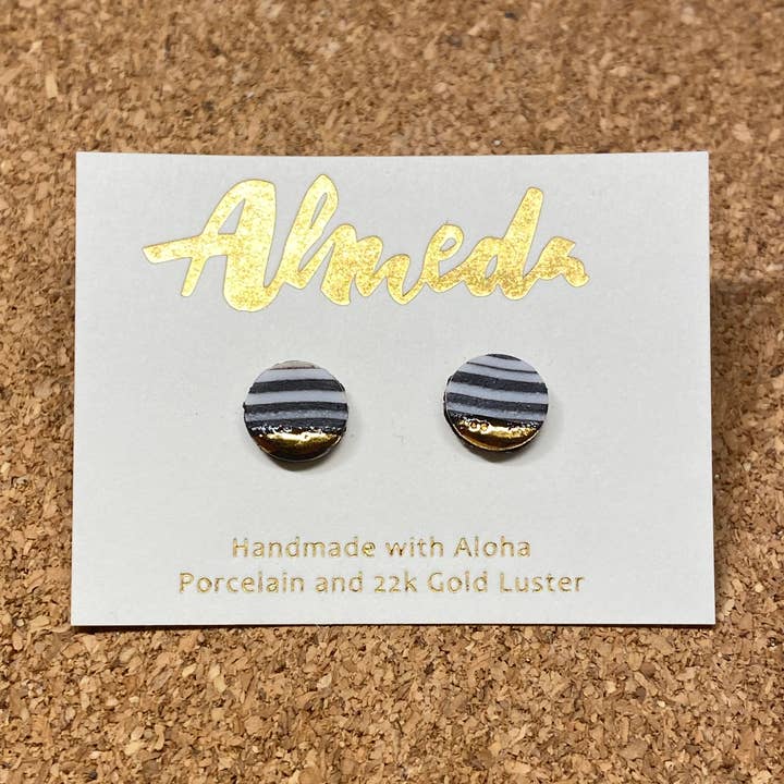 Almeda Jewelry - Wholesale Stud/Post Earrings - Nene Stud Circle0