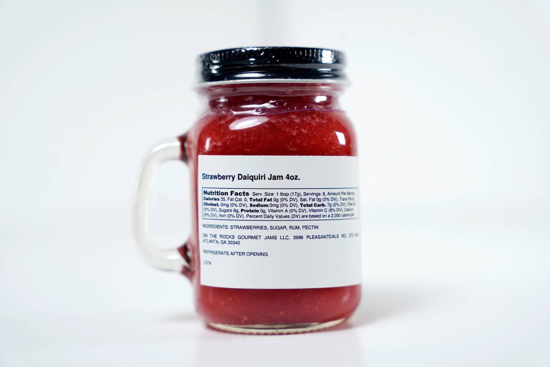 On the Rocks Gourmet Jams - Wholesale Jam/Jelly - Strawberry Daiquiri Jam3