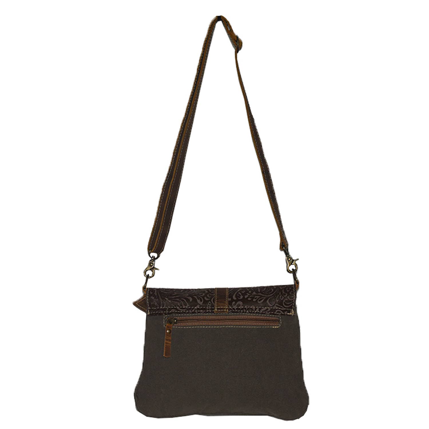 Hopofly Bags - Wholesale Crossbody Bag - Women's - Gine Canvas & Leather Crossbody Bag3