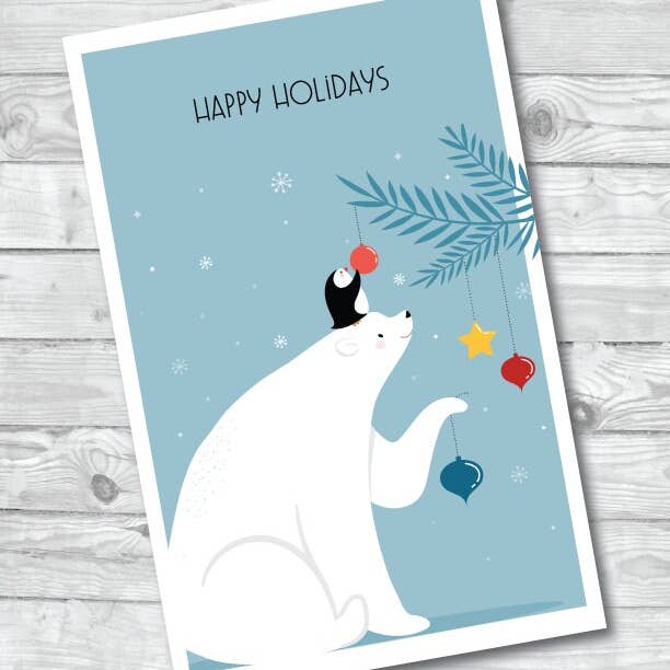 Sarkastische & Lustige Weihnachtskarte aus Papier für den Großhandel von S&Y Brand Paper co.