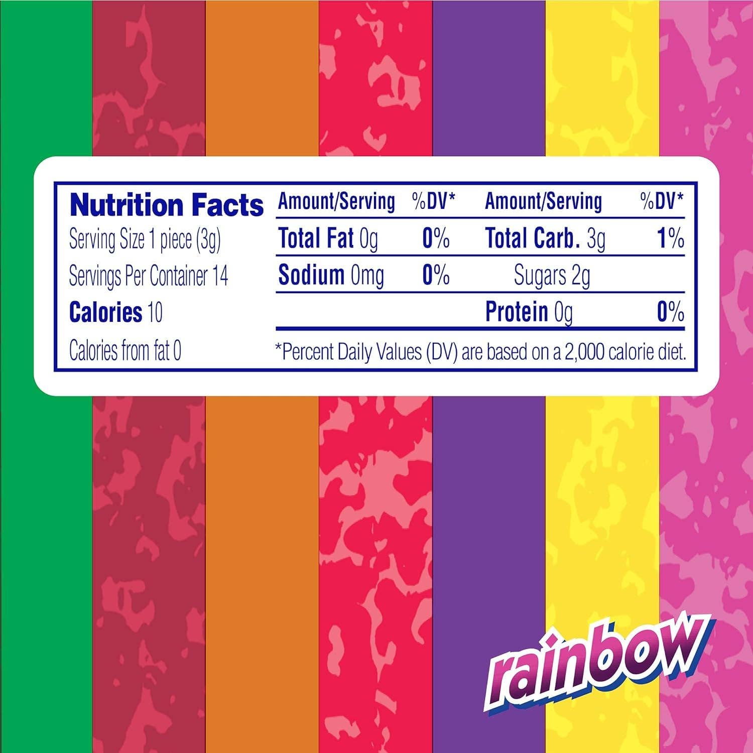 Snacky Candy - Wholesale Mints - Mentos Rolls Rainbow 1.32 oz 15 count5