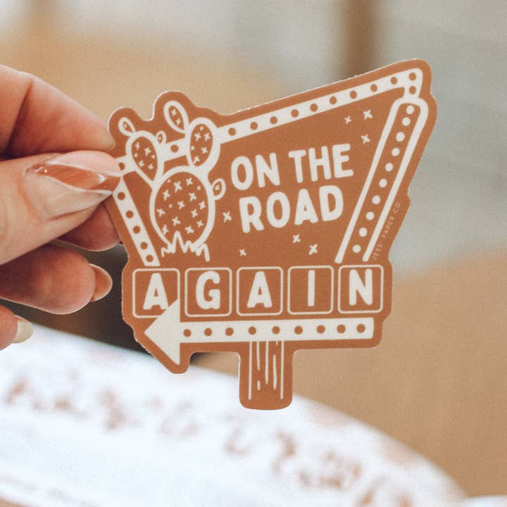 Jess' Paper Co. - Wholesale Sticker - Retro Roadtrip Sticker2