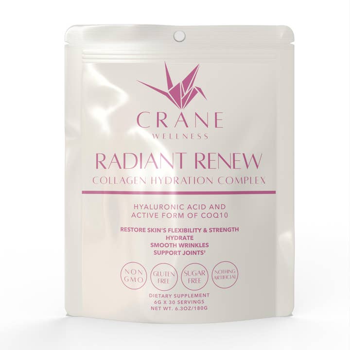 Crane Wellness – wholesale Powdered health drink – Radiant Renew Collagen Hydration Complex
