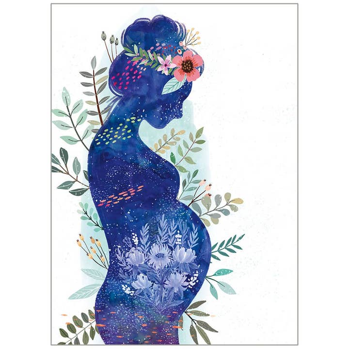 Mamã Grávida - Cartão de Espera de Bebé por atacado de Legacy