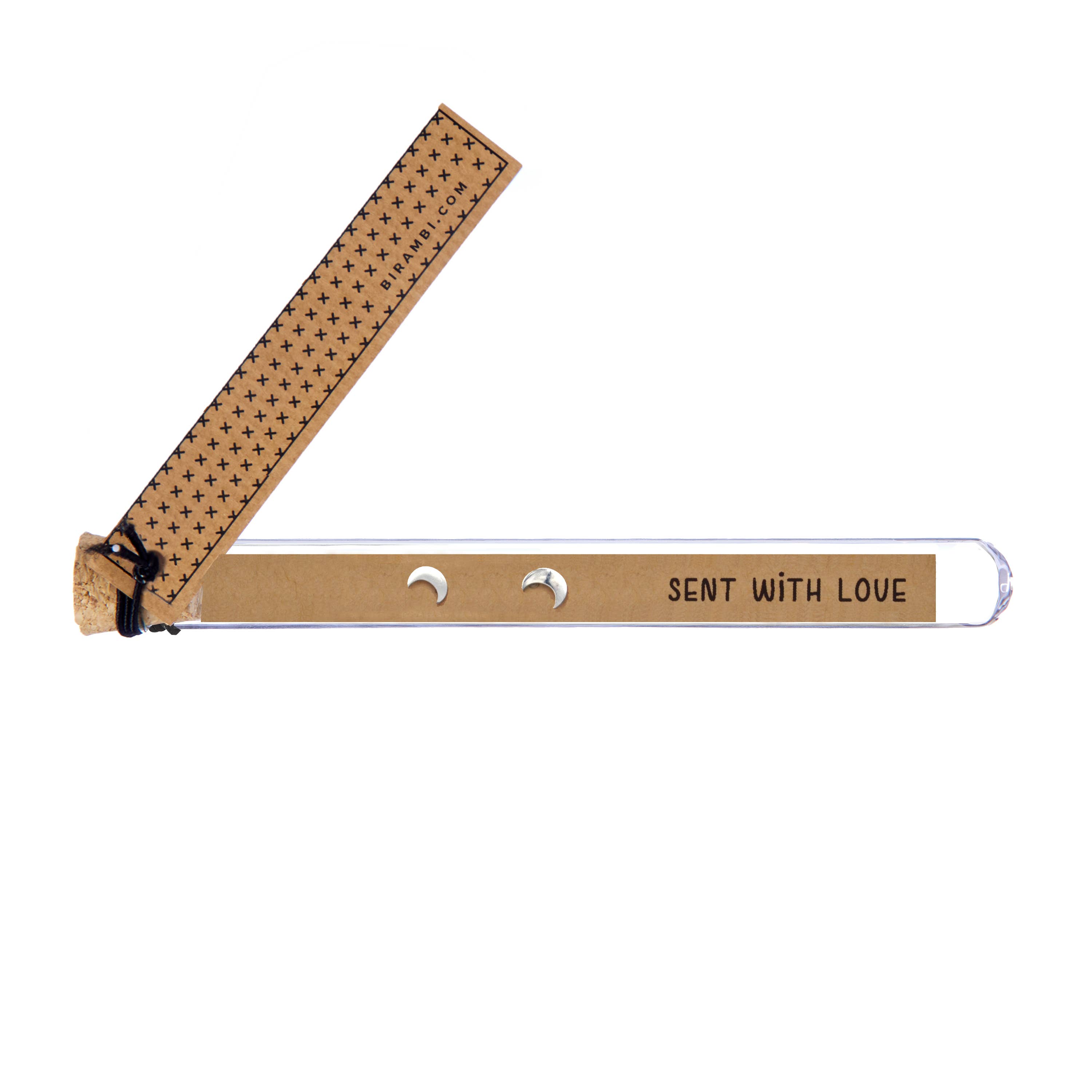 Moon | Earring | Black for wholesale on Faire0