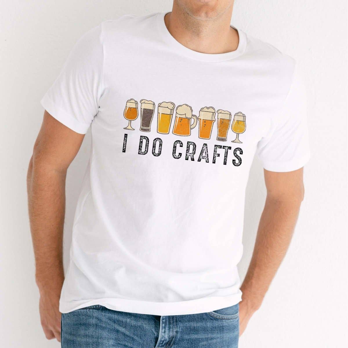 Limeberry Designs - Vente T-shirt sérigraphié – homme - T-shirt graphique I Do Crafts Wholesale - Livraison rapide4