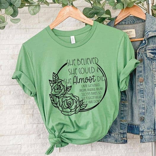 She Believed She Could for wholesale by Shaleys Crafts