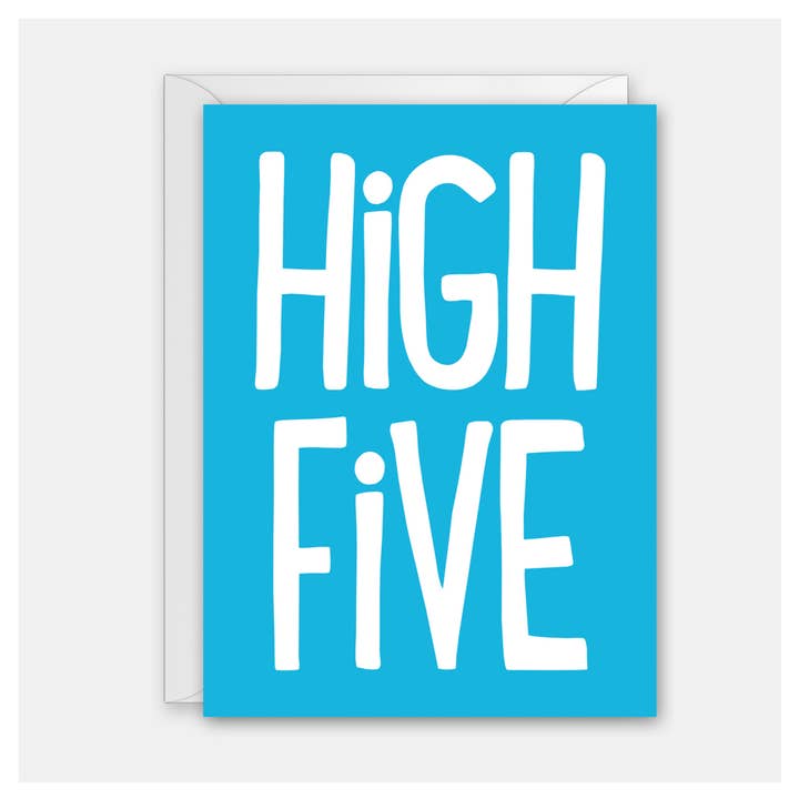 High Five - Tarjeta de felicitación para venta al por mayor de Rock Scissor Paper