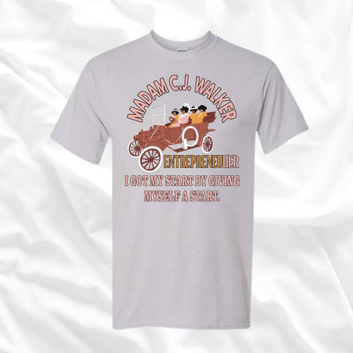 Madam C.J. Walker Tee for engroshandel hos Resilient Grace