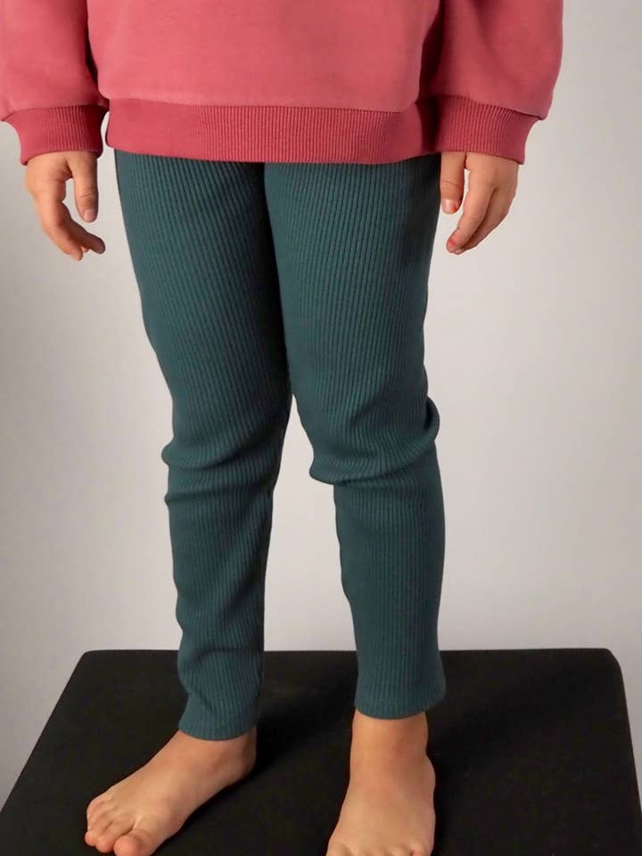 Kids organic cotton leggings for wholesale by we samay