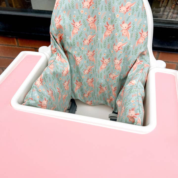 Hochstuhlbezug Axolove (Axolotl) ♥️– Kompatibel mit IKEA für den Großhandel von Création cocolyly inc.