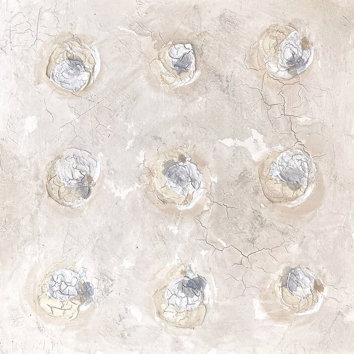 Dotted Swiss An abstract Fine Art Giclee Print for wholesale by Jennifer Lorton Art