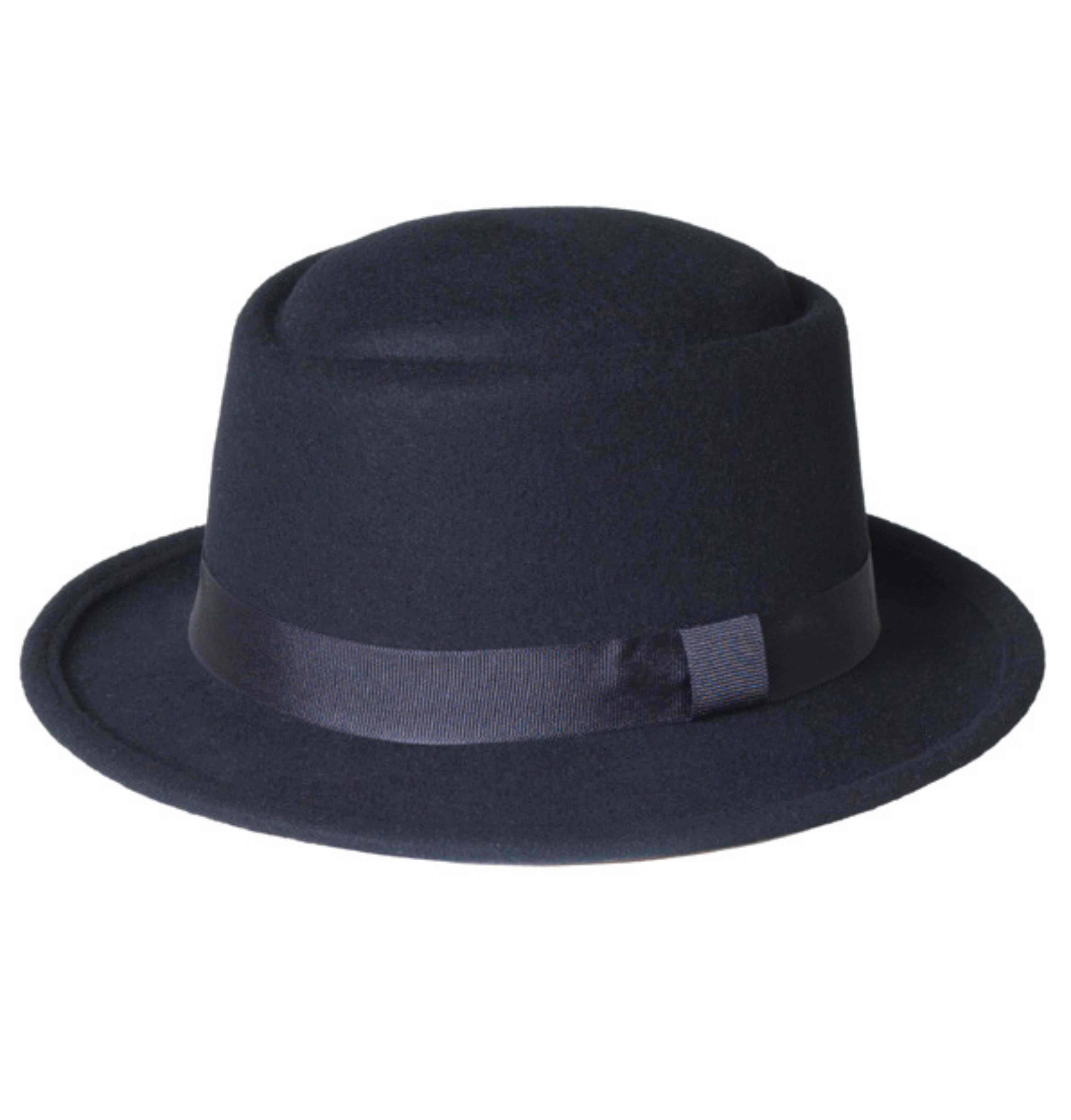 Toucan Hat Company/ Carole Amper - Venta al por mayor Sombrero fedora - Unisex - Tarta de cerdo de fieltro0