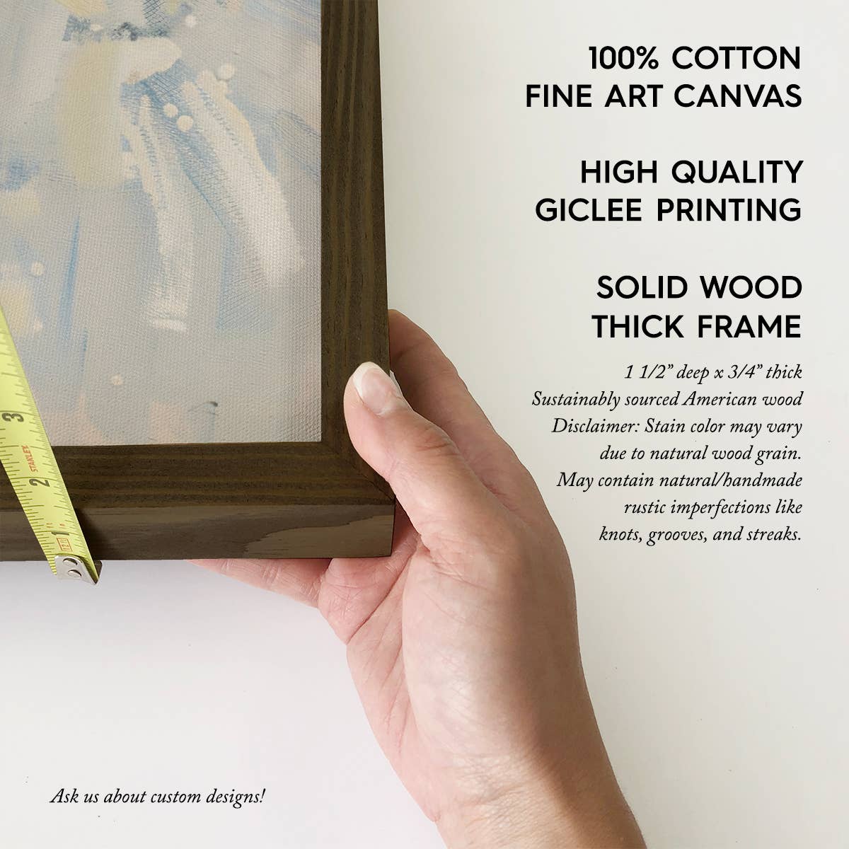 Hangout Home - Wholesale Art Print - Two Racoons in Snow - Winter Animal Canvas Art - Cabin Decor1