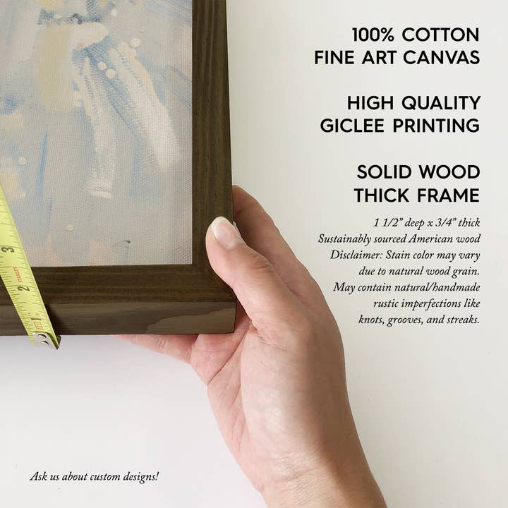 Hangout Home - Wholesale Art Print - Two Racoons in Snow - Winter Animal Canvas Art - Cabin Decor1