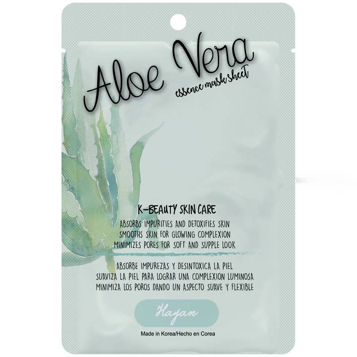 HAYAN K-Beauty - Wholesale Skincare Face Mask - Aloe Vera Sheet Mask