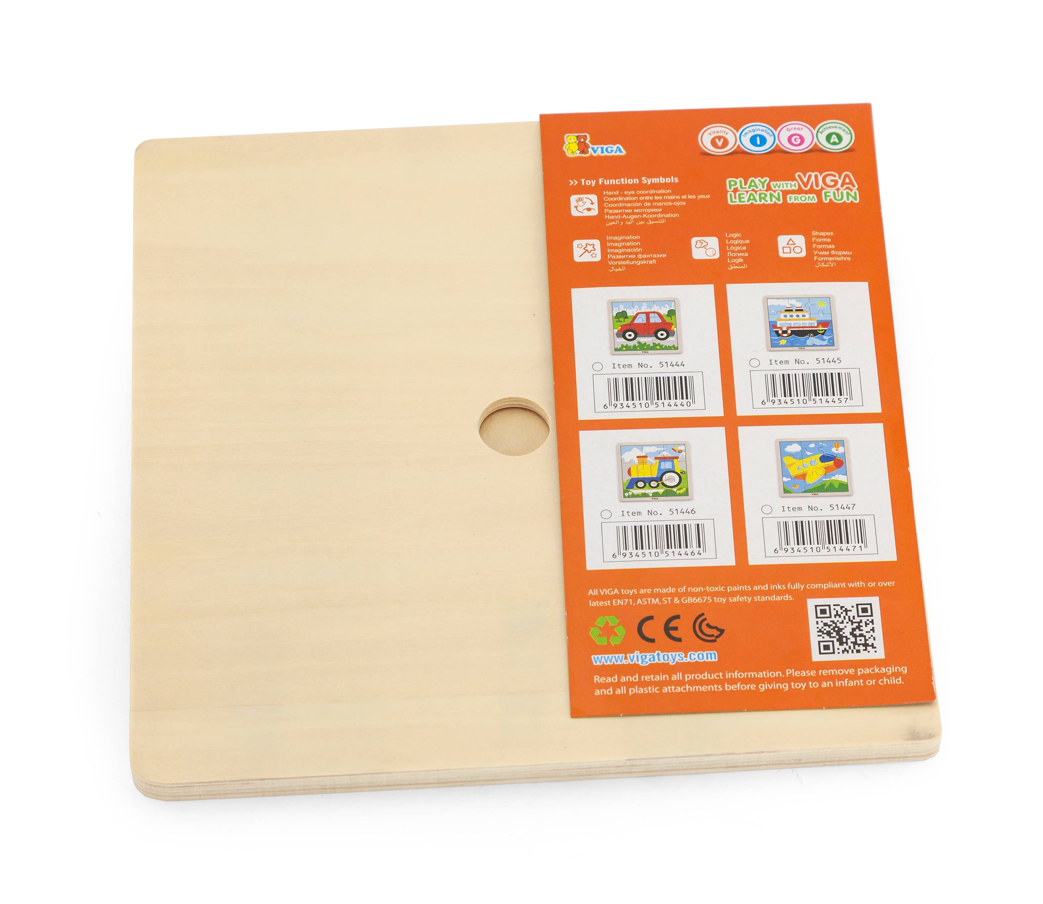 Trade Toys Limited – Puzzle - Crianças por atacado – Puzzles Viga 9 Pc - Diversos5