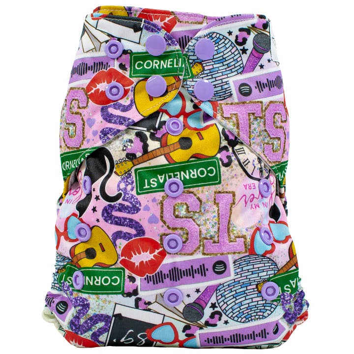 Texas Tushies LLC - Wholesale Diaper (Cloth) - Baby - Slim Fit AIO Cloth Diaper
