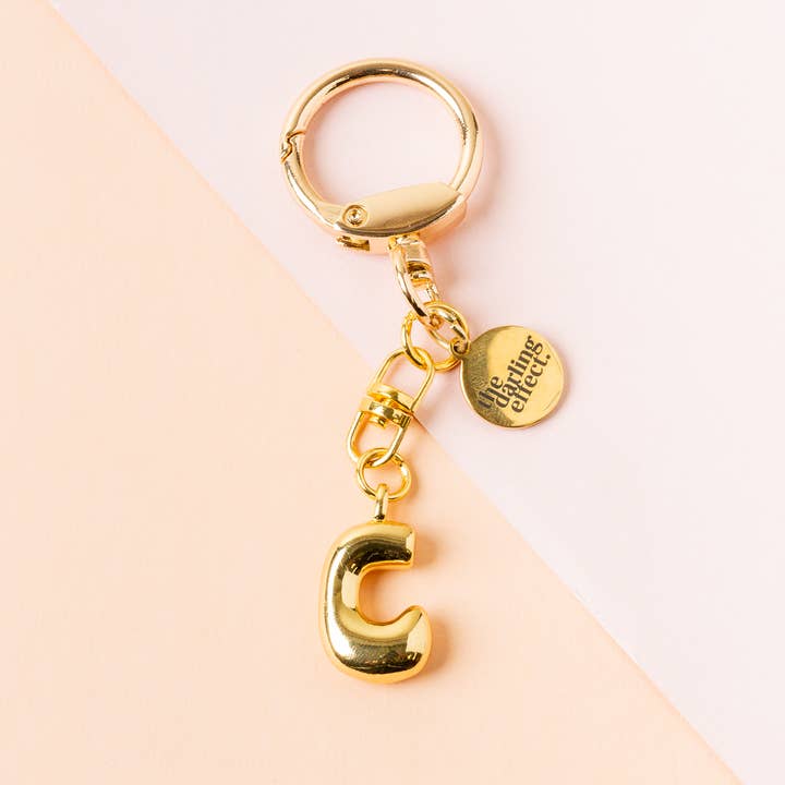 The Darling Effect - Wholesale Keychain - Women's - Bubble Letter Keychain Bag Charm5
