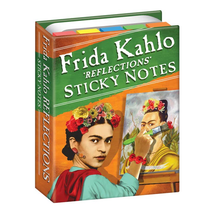 Unemployed Philosophers Guild - Wholesale Sticky Notes - Frida Reflections Sticky Notes