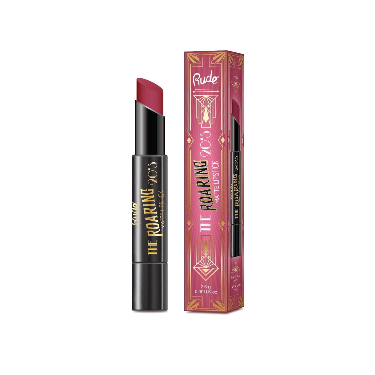 Rude Cosmetics - Wholesale Lipstick - Roaring 20's Matte Lipstick
