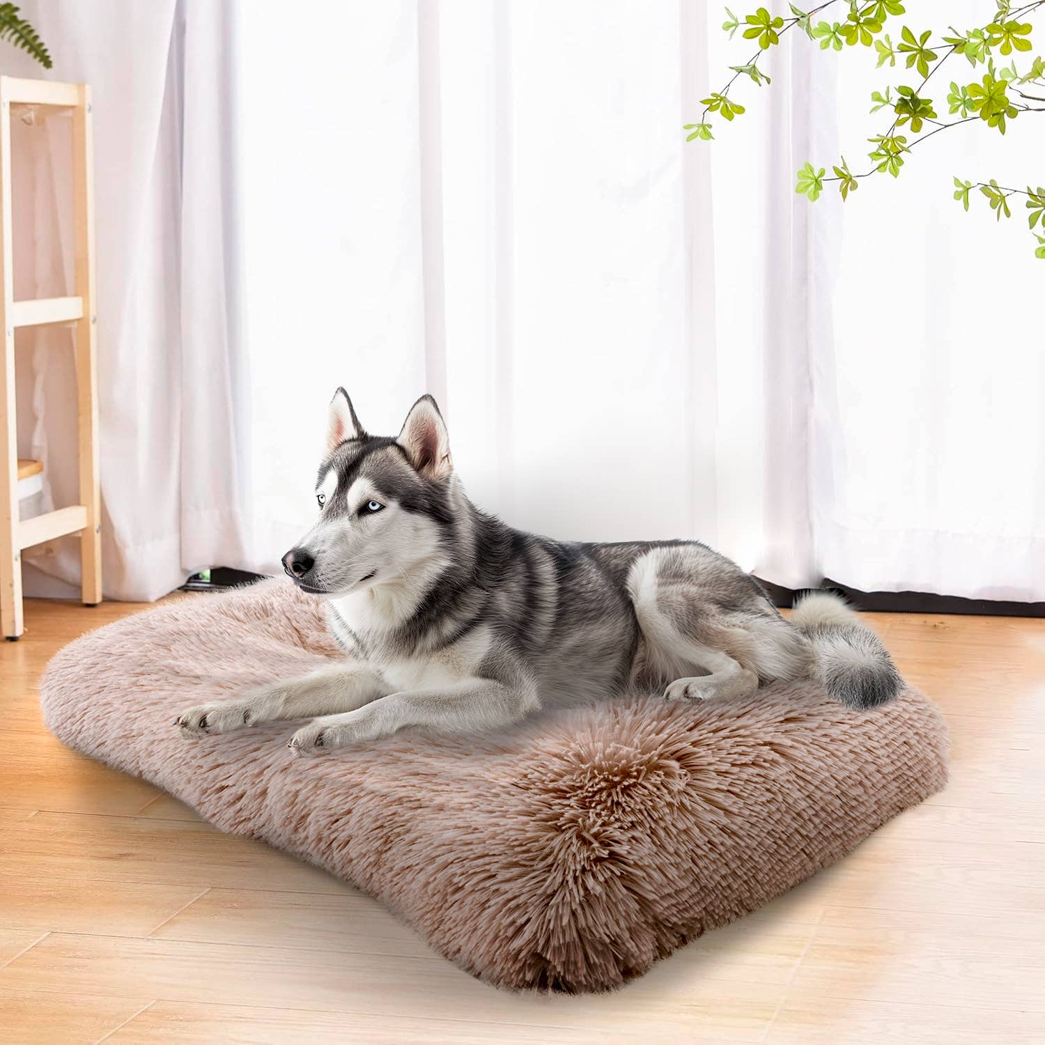 Precious Tails - Wholesale Pet Bed - Cat/Dog - Precious Tails Eyelash Faux Fur Tufted Mat22