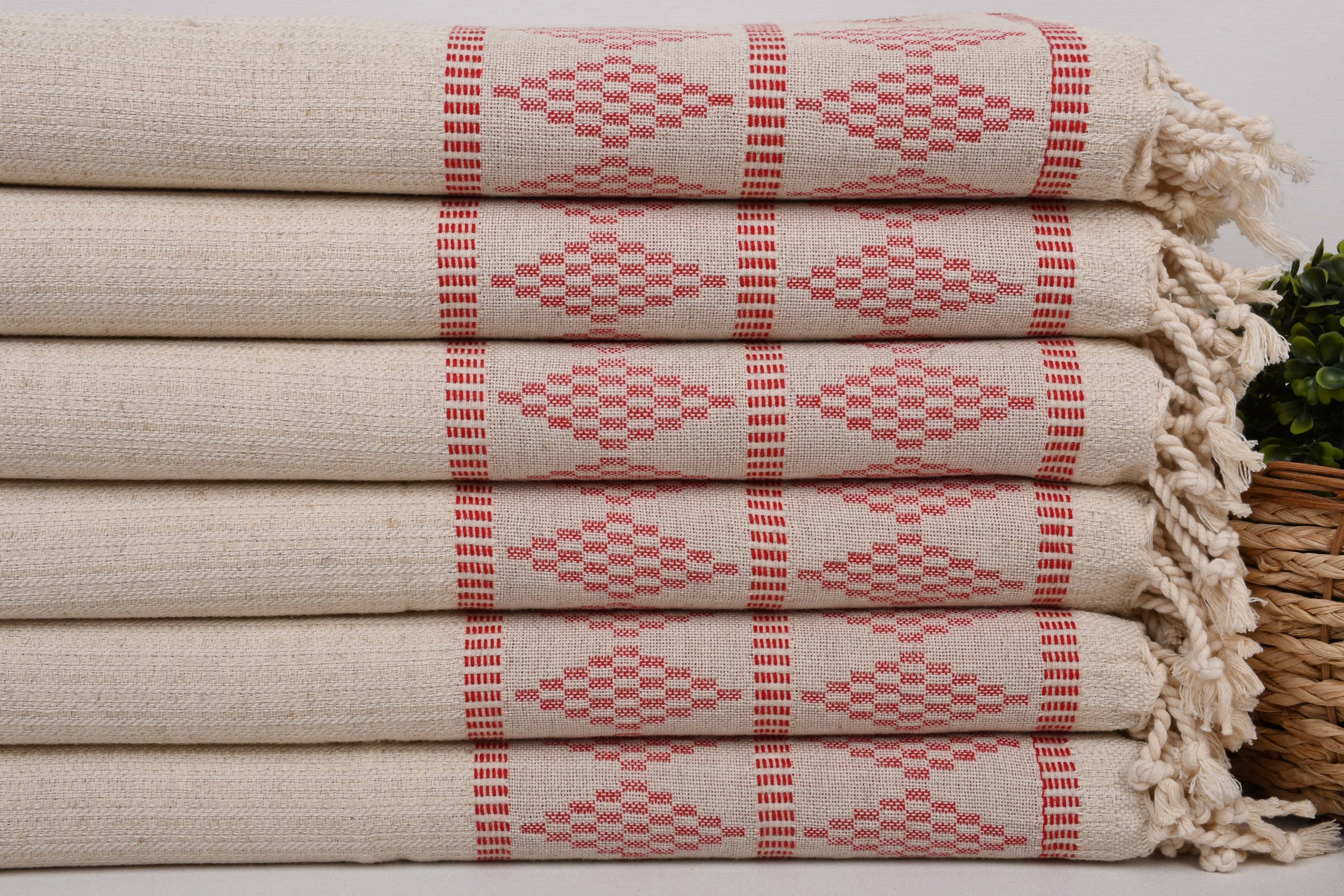 Organic Turkish Towels - Vendita all'ingrosso Strofinacci - Asciugamani personalizzati ricamati a mano e da cucina2