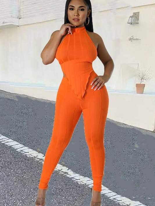 halter top og leggings sæt for engroshandel hos Flarix